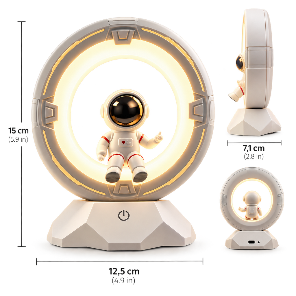 Lunéa Space – Tactile LED Astronaut Night Light
