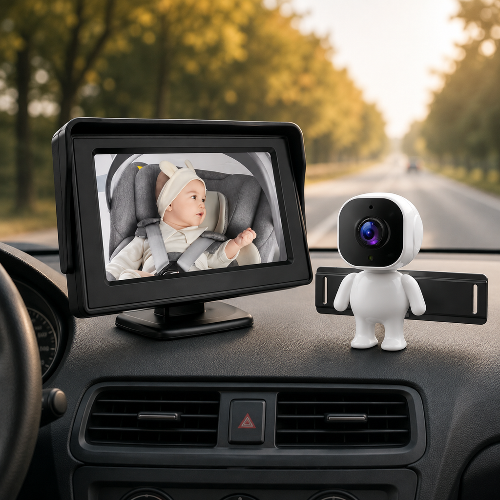 Nélia Drive – 4.3" In-Car Baby Monitor with Night Vision