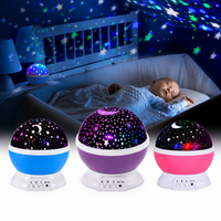 Luméa Stars Grand format – Veilleuse Projecteur Étoiles & Lune