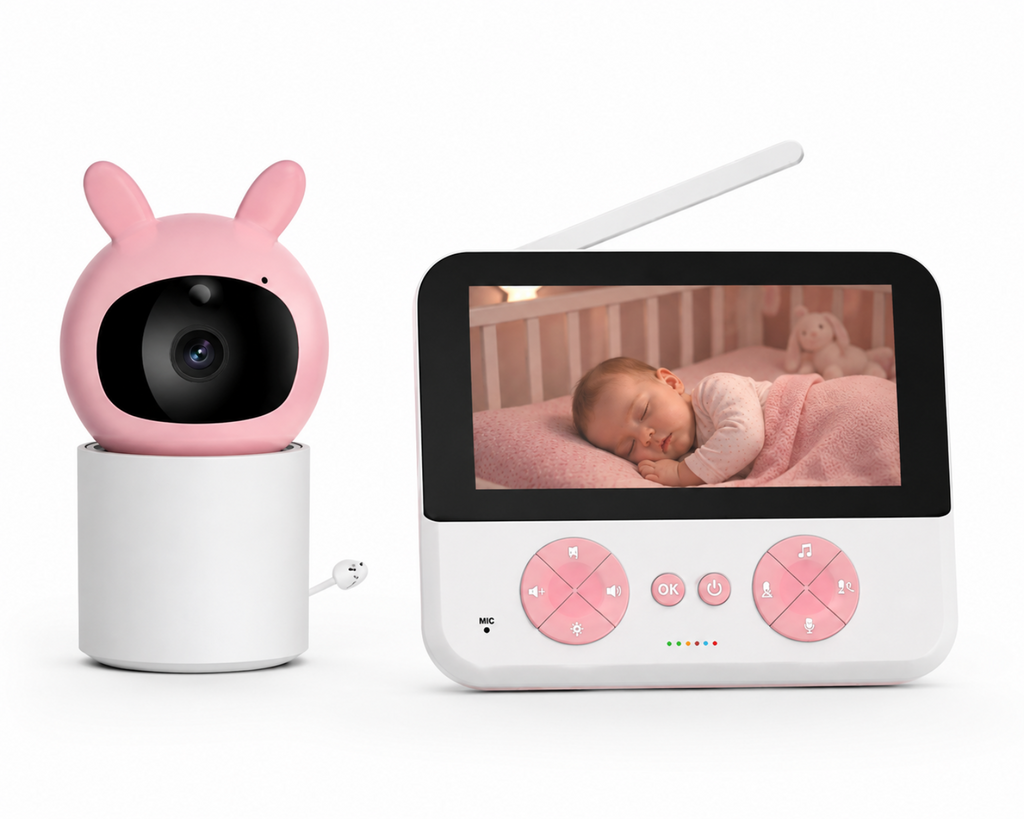 Eléa Connect – Babyphone Vidéo 720P avec Écran 4,3″ & Application Tuya