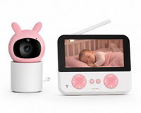 Eléa Connect – Babyphone Vidéo 720P avec Écran 4,3″ & Application Tuya