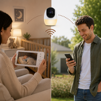 Nélya 360 – 1080p Full HD Baby Monitor with 4.3″ Screen & App