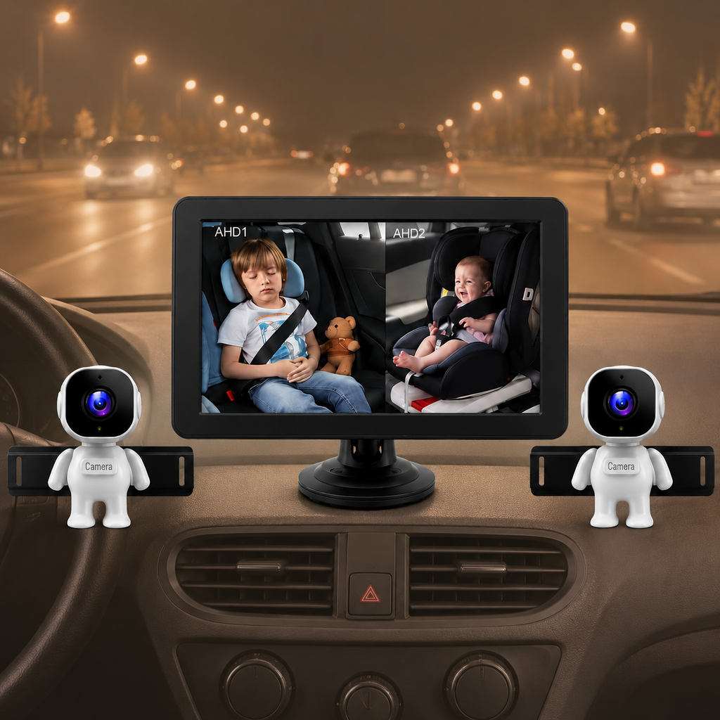 Nélya Drive – Babyphone Voiture Double Caméra 7